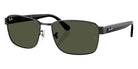 Ray-Ban® RB3750 RB3750 002/31 62 Sunglasses - Black