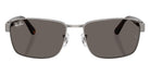 Ray-Ban® RB3750 RB3750 004/B1 59 Sunglasses - Havana