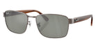 Ray-Ban® RB3750 RB3750 925940 59 Sunglasses - Havana Brown