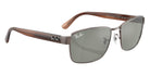 Ray-Ban® RB3750 RB3750 925940 59 Sunglasses - Havana Brown
