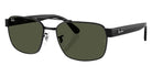 Ray-Ban® RB3751 RB3751 002/31 58 Sunglasses - Black