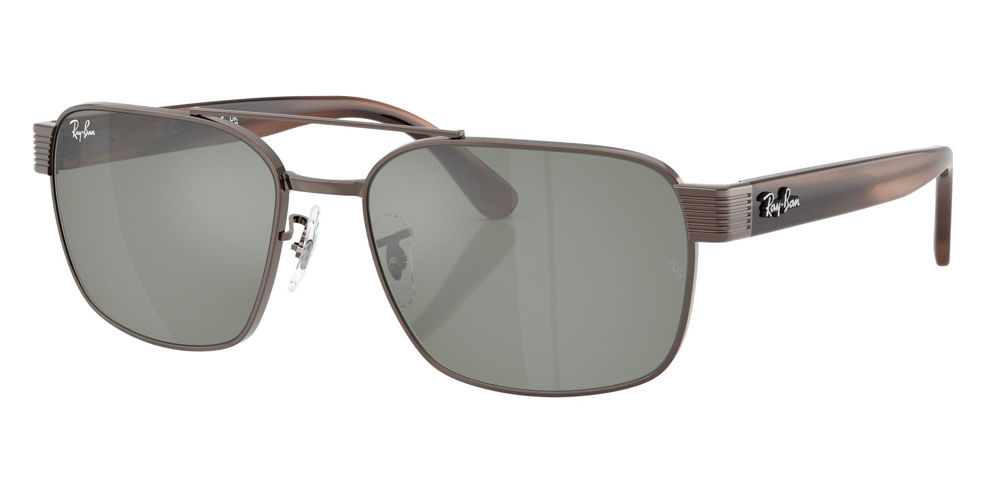Ray-Ban® RB3751 RB3751 925940 61 Sunglasses - Havana Brown