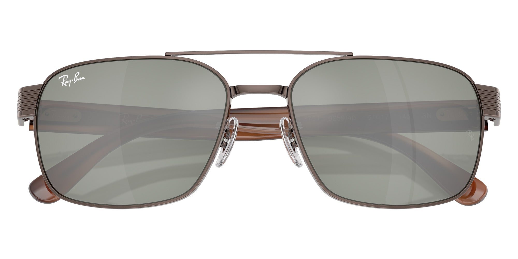 Ray-Ban® RB3751 RB3751 925940 61 Sunglasses - Havana Brown