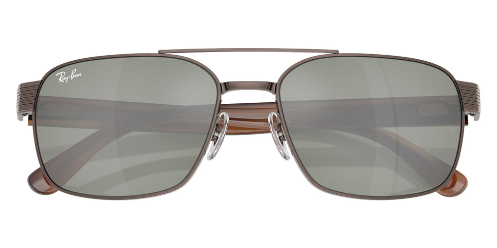 Ray-Ban® RB3751 RB3751 925940 61 Sunglasses - Havana Brown