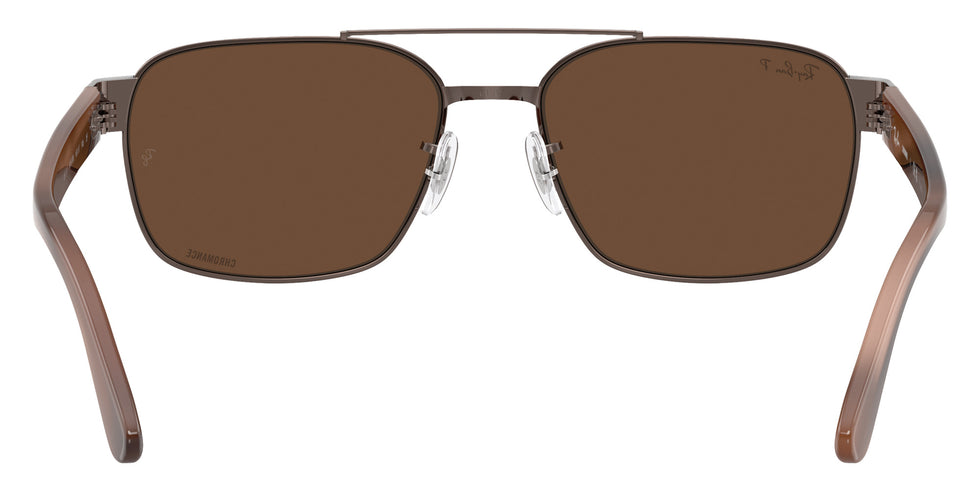 Ray-Ban® RB3751CH RB3751CH 9259AN 61 Sunglasses - Havana Brown