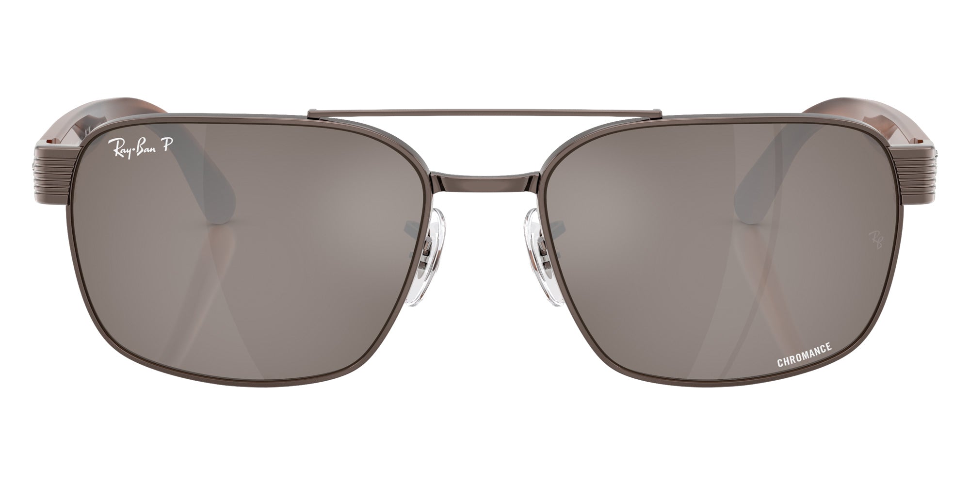 Ray-Ban® RB3751CH RB3751CH 9259AN 61 Sunglasses - Havana Brown