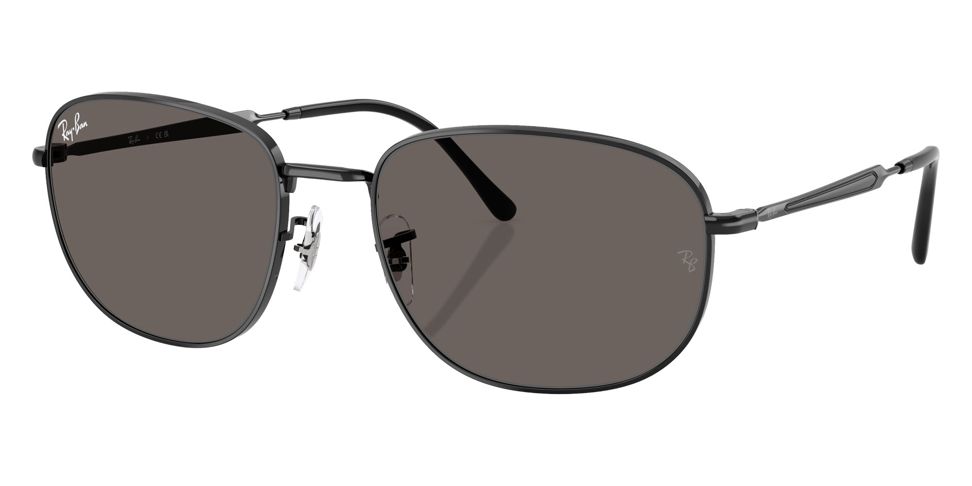 Ray-Ban® RB3754 RB3754 002/B1 60 Sunglasses - Black