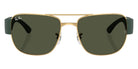 Ray-Ban® RB3756 RB3756 001/31 59 Sunglasses - Sand Black