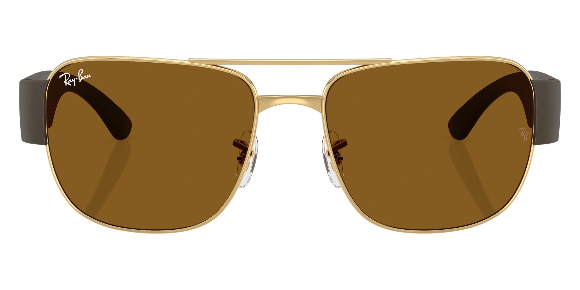 Ray-Ban® RB3756 RB3756 001/33 59 Sunglasses - Sand Brown