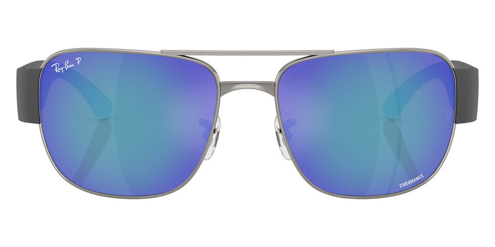Ray-Ban® RB3756CH RB3756CH 004/4L 59 Sunglasses - Sand Gray