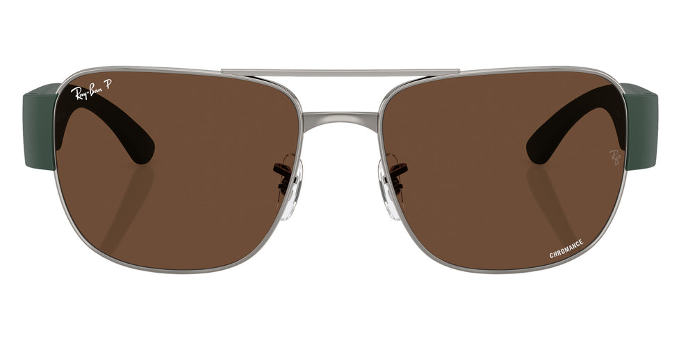 Ray-Ban® RB3756CH RB3756CH 004/AN 59 Sunglasses - Sand Green