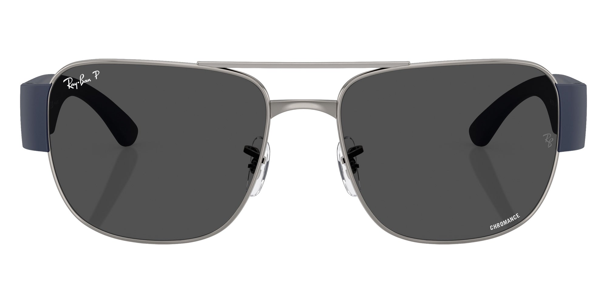 Ray-Ban® RB3756CH RB3756CH 004/K8 59 Sunglasses - Sand Dark Blue