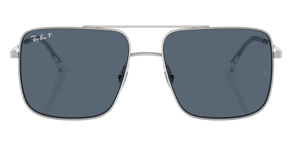 Ray-Ban® RB3758 RB3758 003/2V 56 Sunglasses - Silver