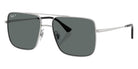 Ray-Ban® RB3758 RB3758 003/81 56 Sunglasses - Silver