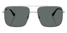 Ray-Ban® RB3758 RB3758 003/81 56 Sunglasses - Silver