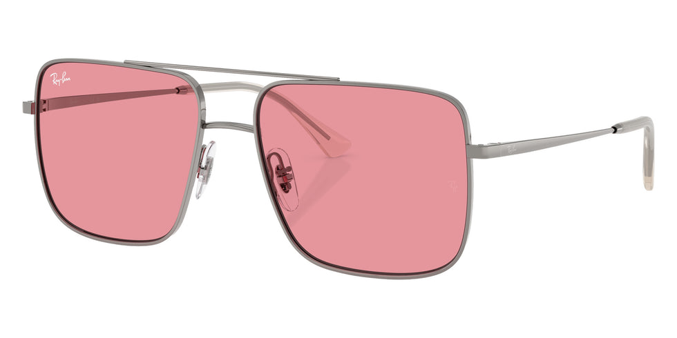 Ray-Ban® RB3758 RB3758 004/84 56 Sunglasses - Gunmetal