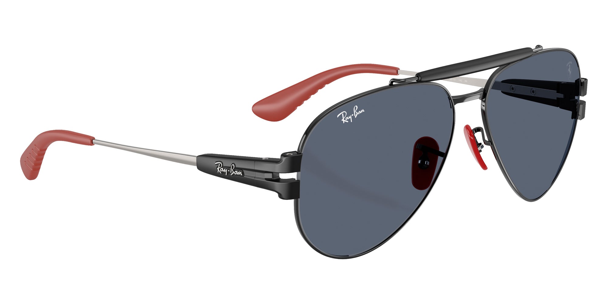 Ray-Ban® RB3762M RB3762M F00987 58 Sunglasses - Matte Black