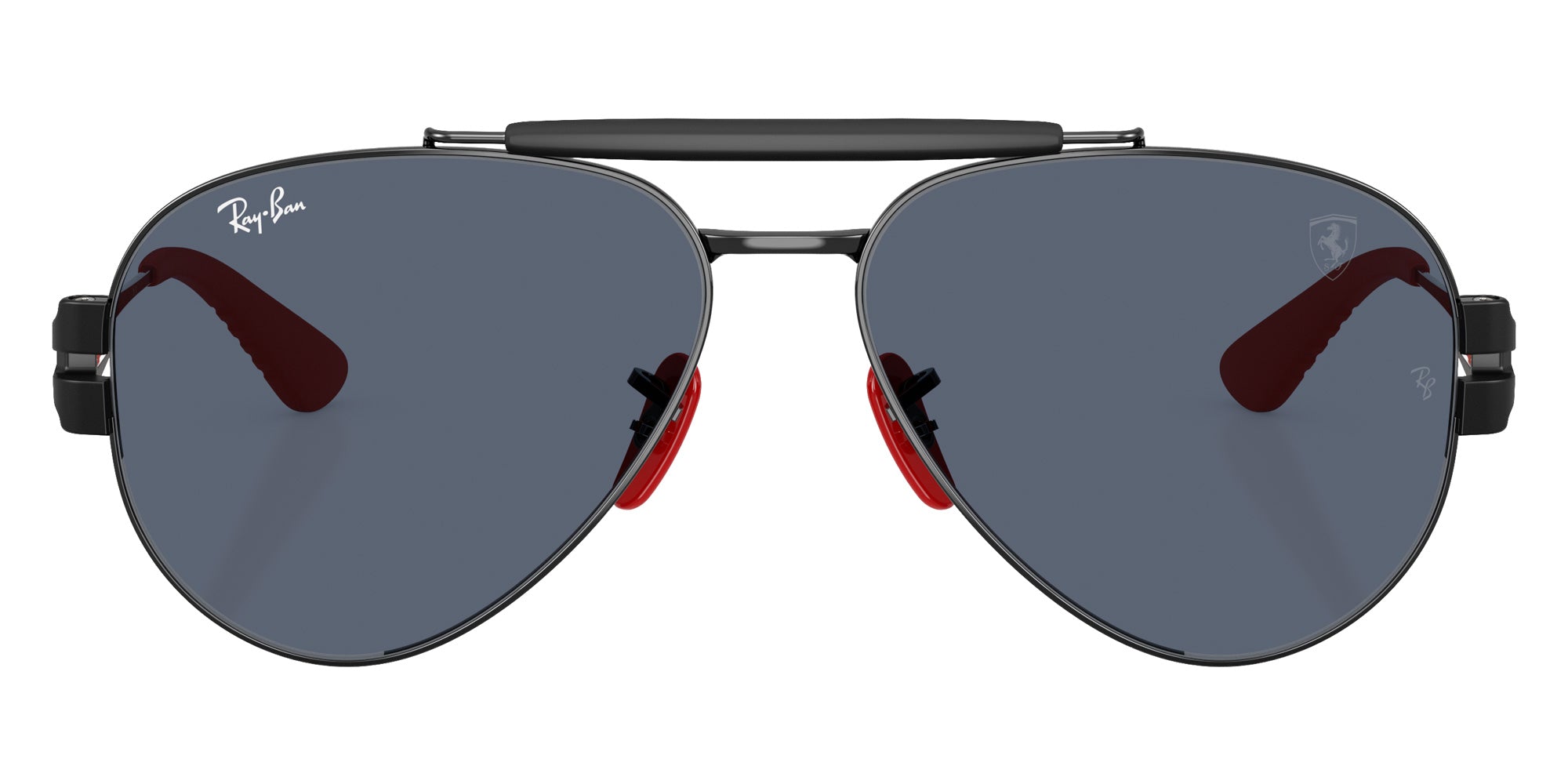 Ray-Ban® RB3762M RB3762M F00987 58 Sunglasses - Matte Black