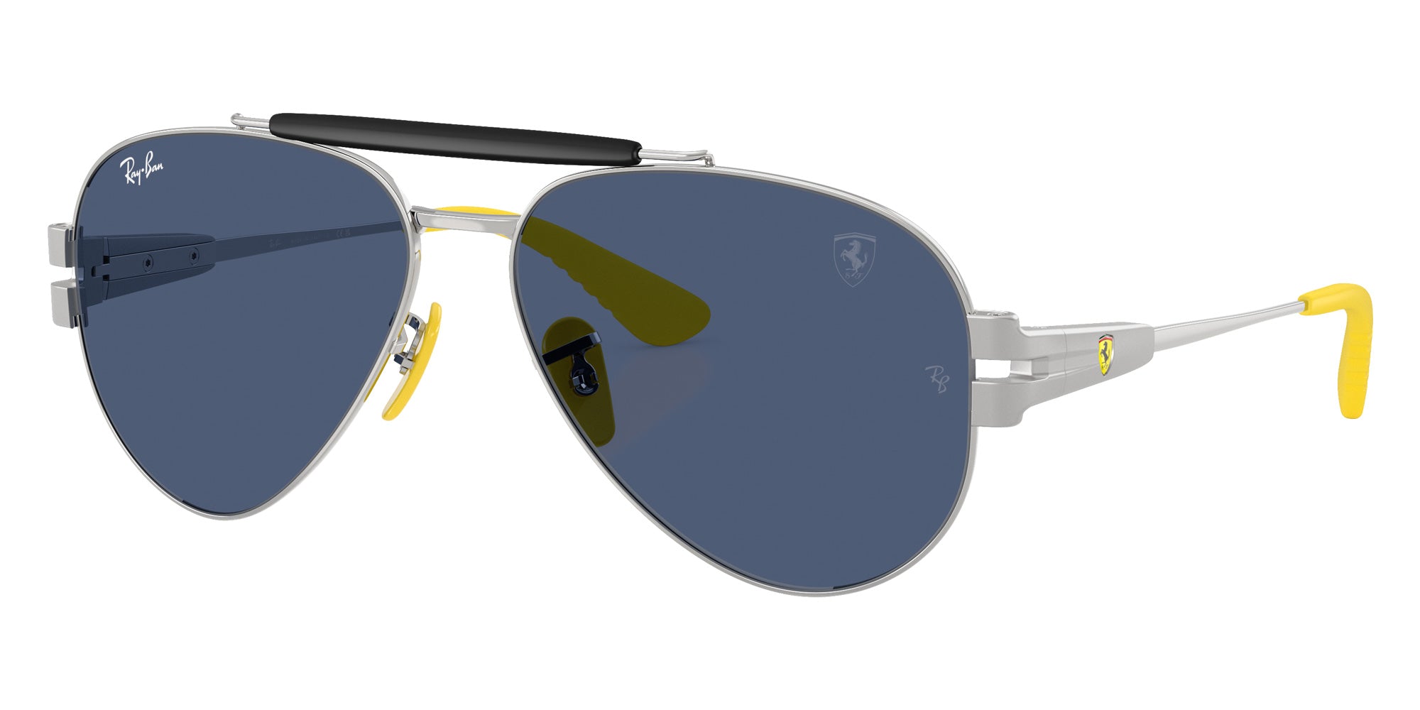 Ray-Ban® RB3762M RB3762M F06480 58 Sunglasses - Matte Silver