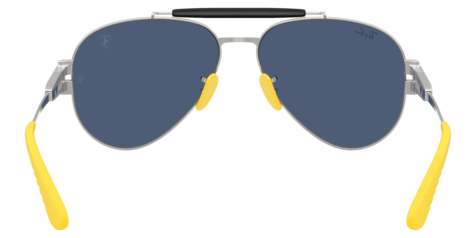 Ray-Ban® RB3762M RB3762M F06480 58 Sunglasses - Matte Silver