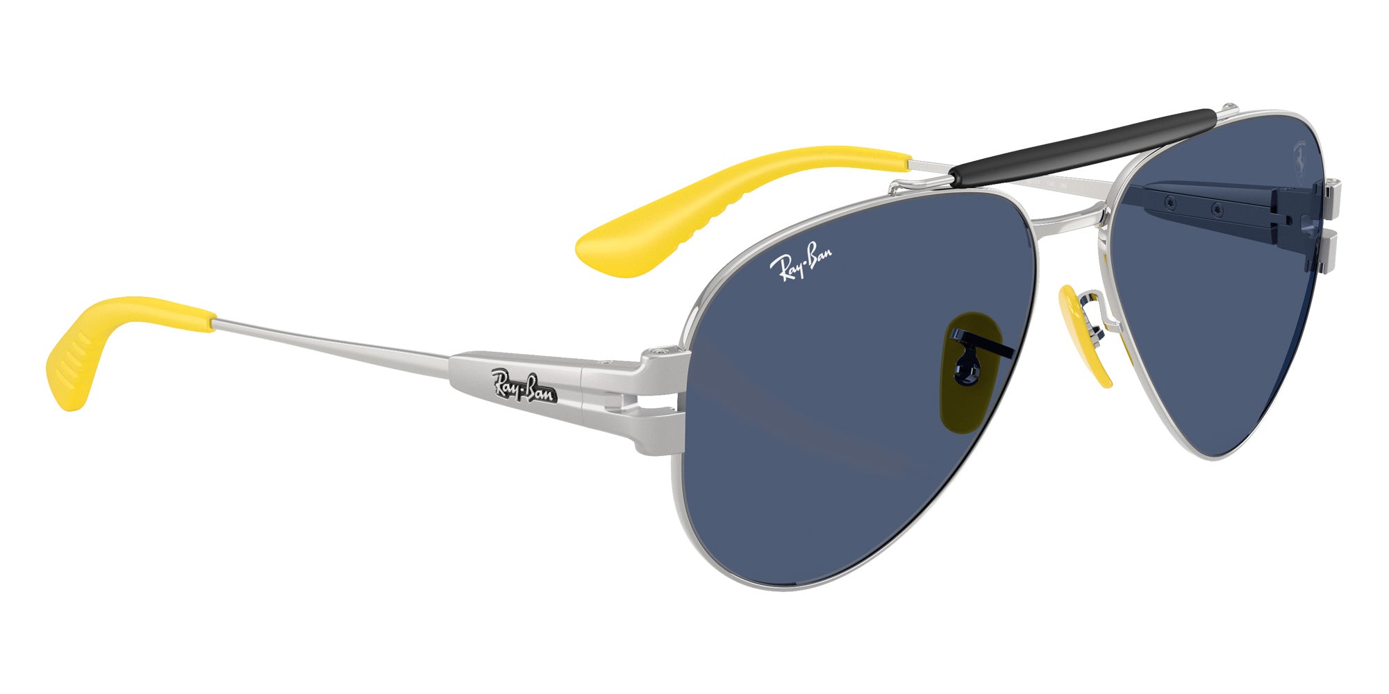 Ray-Ban® RB3762M RB3762M F06480 58 Sunglasses - Matte Silver
