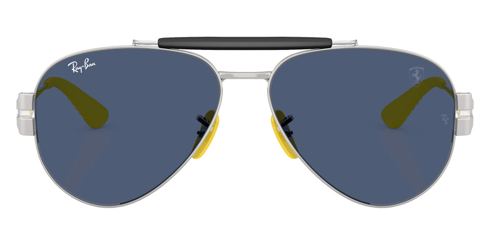 Ray-Ban® RB3762M RB3762M F06480 58 Sunglasses - Matte Silver