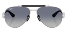 Ray-Ban® RB3762M RB3762M F1224L 58 Sunglasses - Matte Silver