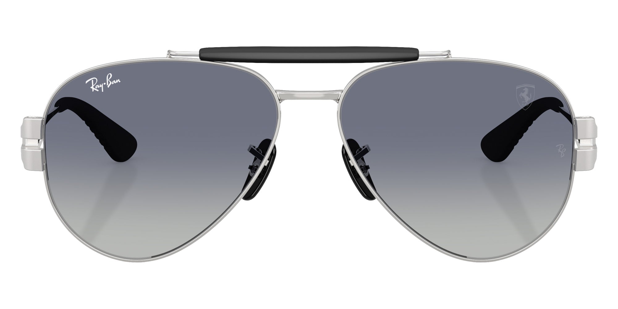 Ray-Ban® RB3762M RB3762M F1224L 58 Sunglasses - Matte Silver
