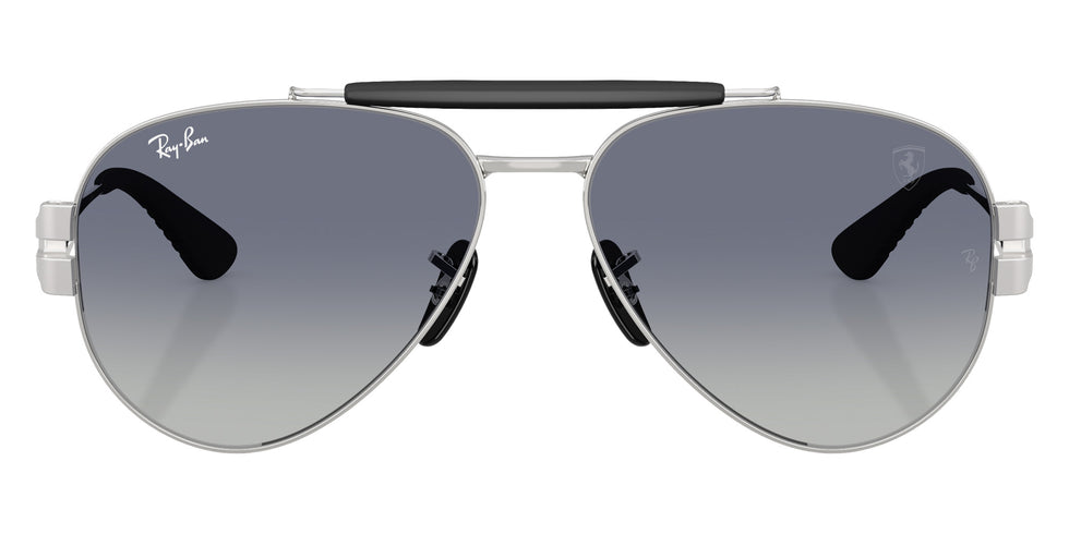 Ray-Ban® RB3762M RB3762M F1224L 58 Sunglasses - Matte Silver