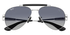 Ray-Ban® RB3762M RB3762M F1224L 58 Sunglasses - Matte Silver