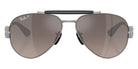 Ray-Ban® RB3762M RB3762M F1245J 58 Sunglasses - Matte Gunmetal