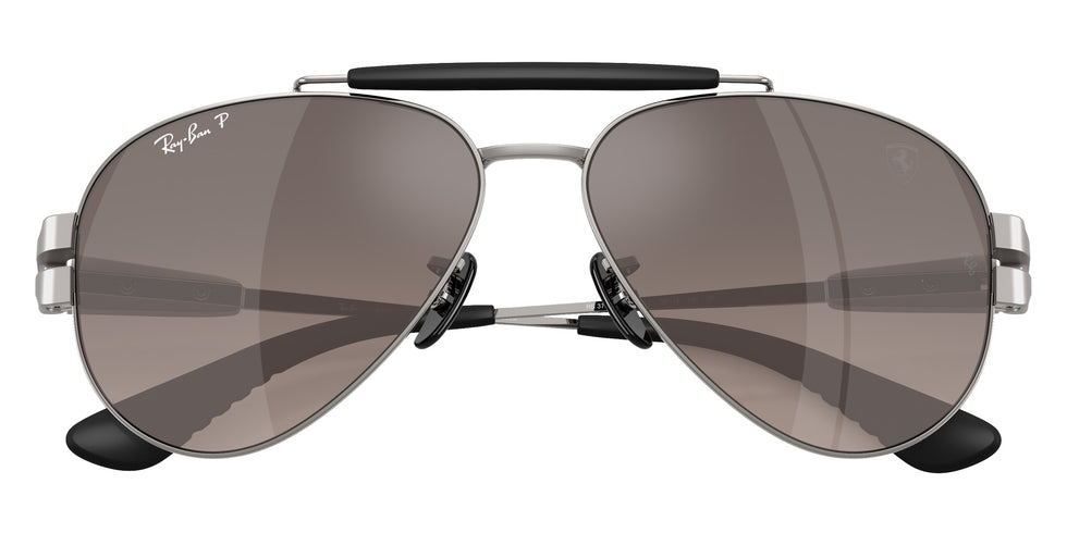 Ray-Ban® RB3762M RB3762M F1245J 58 Sunglasses - Matte Gunmetal