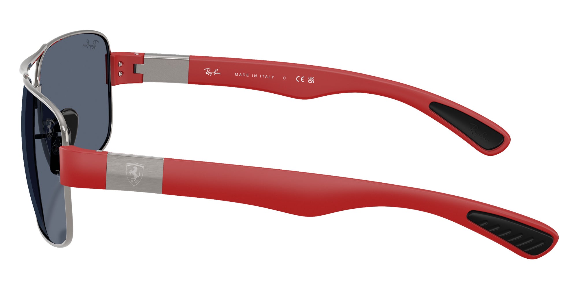Ray-Ban® RB3763M RB3763M F01887 64 Sunglasses - Matte Red