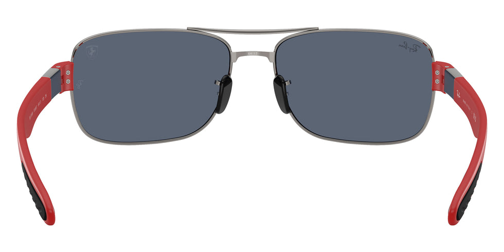 Ray-Ban® RB3763M RB3763M F01887 64 Sunglasses - Matte Red