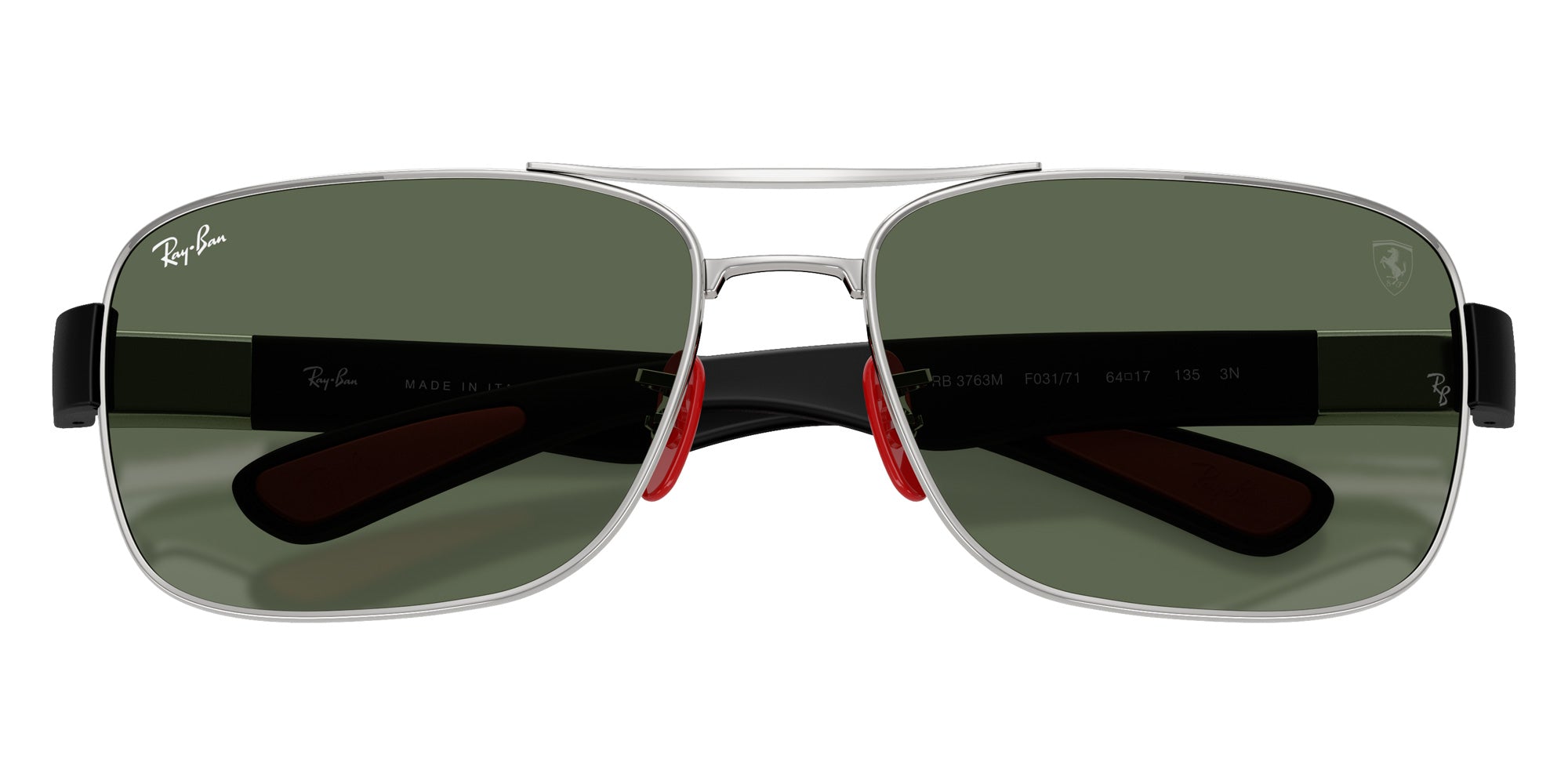 Ray-Ban® RB3763M RB3763M F03171 64 Sunglasses - Matte Black