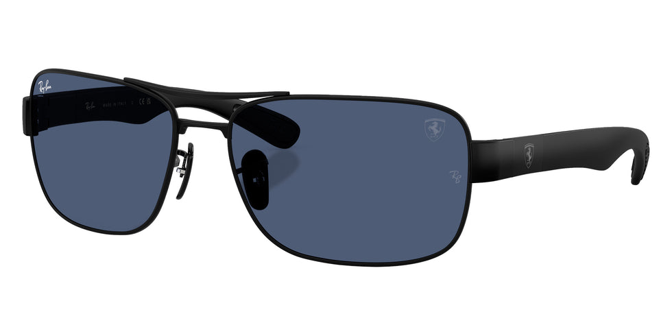 Ray-Ban® RB3763M RB3763M F11980 64 Sunglasses - Matte Black