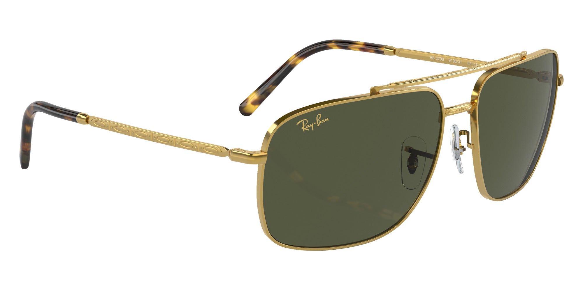 Ray-Ban® RB3796 RB3796 919631 59 Sunglasses - Gold
