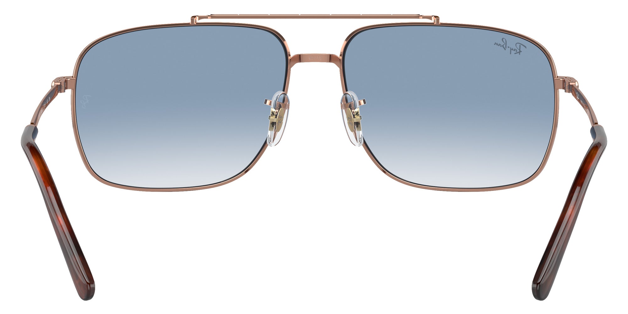 Ray-Ban® RB3796 RB3796 92023F 62 Sunglasses - Rose Gold