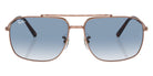 Ray-Ban® RB3796 RB3796 92023F 62 Sunglasses - Rose Gold