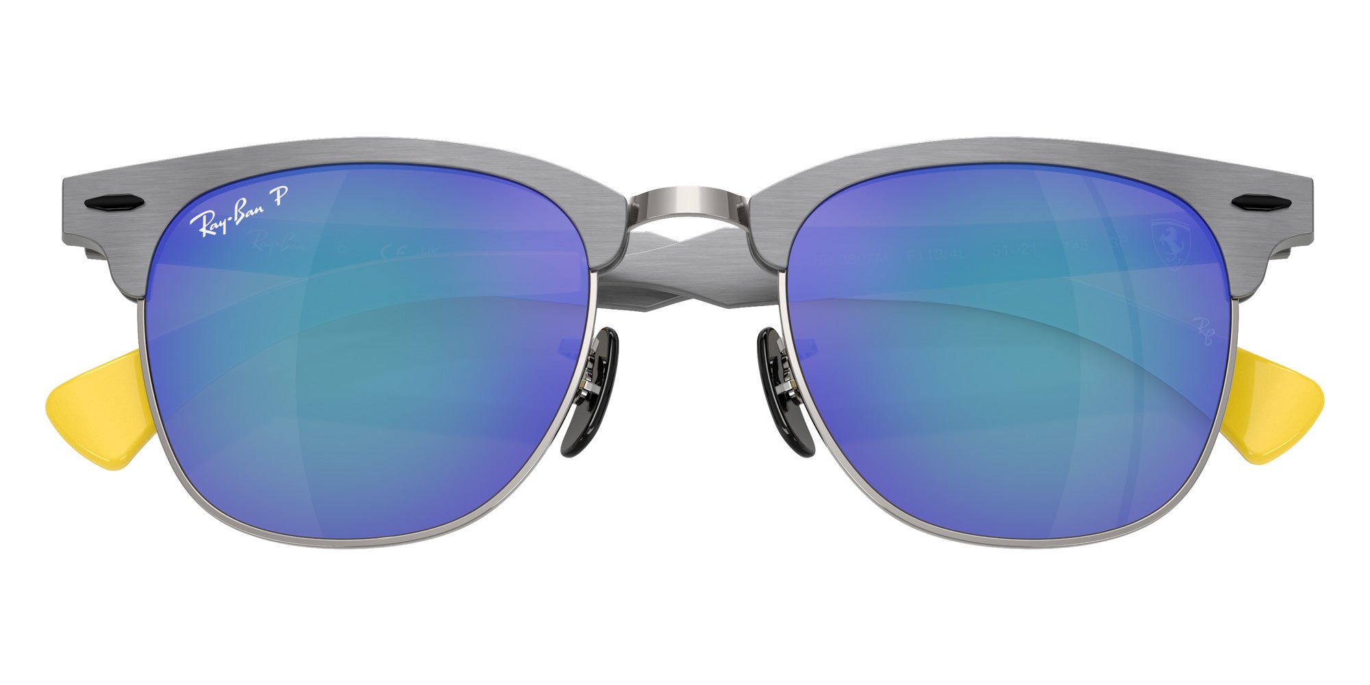 Ray-Ban® RB3807M RB3807M F1134L 51 Sunglasses - Brushed Gray