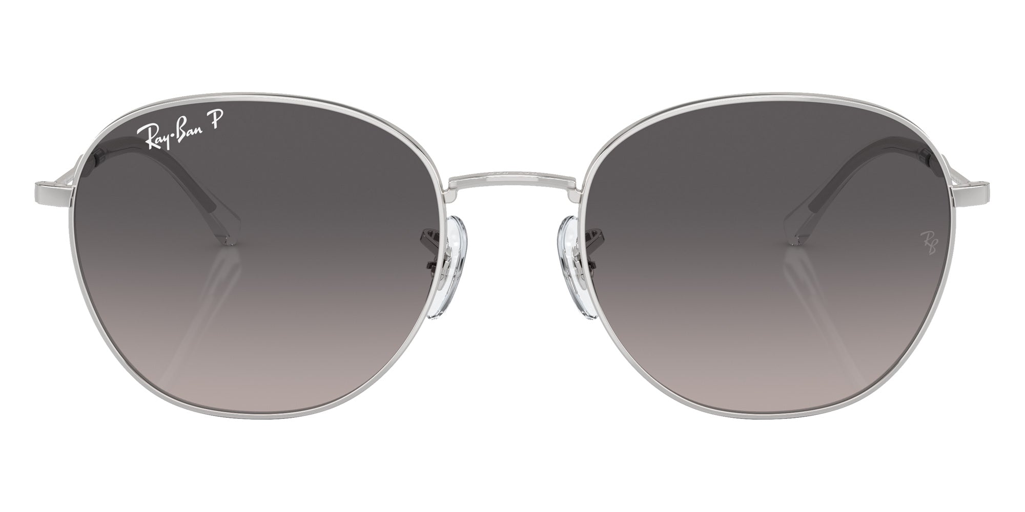 Ray-Ban® RB3809 RB3809 003/M3 55 Sunglasses - Silver