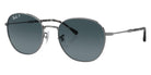 Ray-Ban® RB3809 RB3809 004/S3 55 Sunglasses - Gunmetal