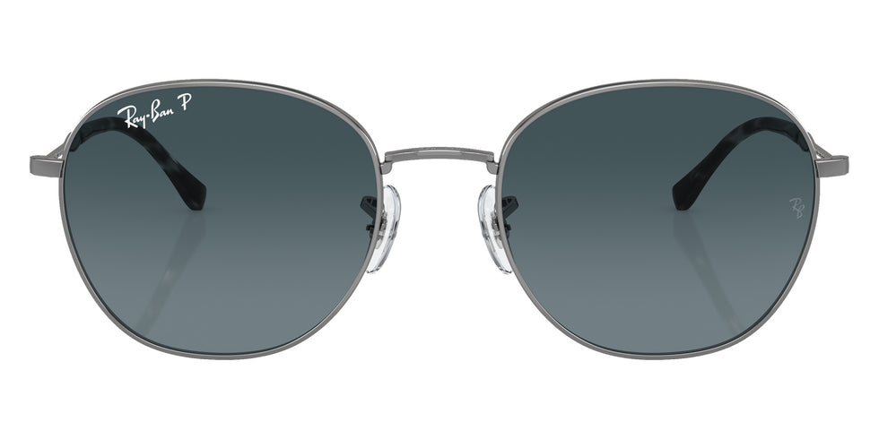 Ray-Ban® RB3809 RB3809 004/S3 55 Sunglasses - Gunmetal
