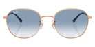 Ray-Ban® RB3809 RB3809 92623F 53 Sunglasses - Rose Gold