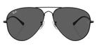 Ray-Ban® RB3825 RB3825 002/B1 62 Sunglasses - Black