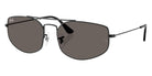 Ray-Ban® RB3845 RB3845 002/B1 60 Sunglasses - Black