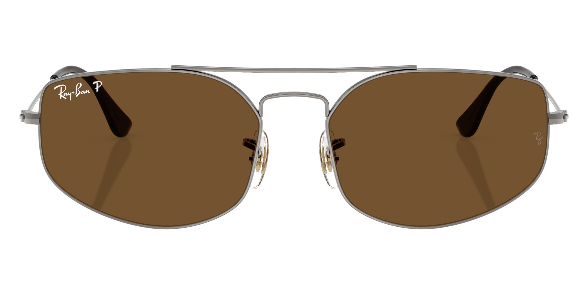 Ray-Ban® RB3845 RB3845 004/57 60 Sunglasses - Gunmetal