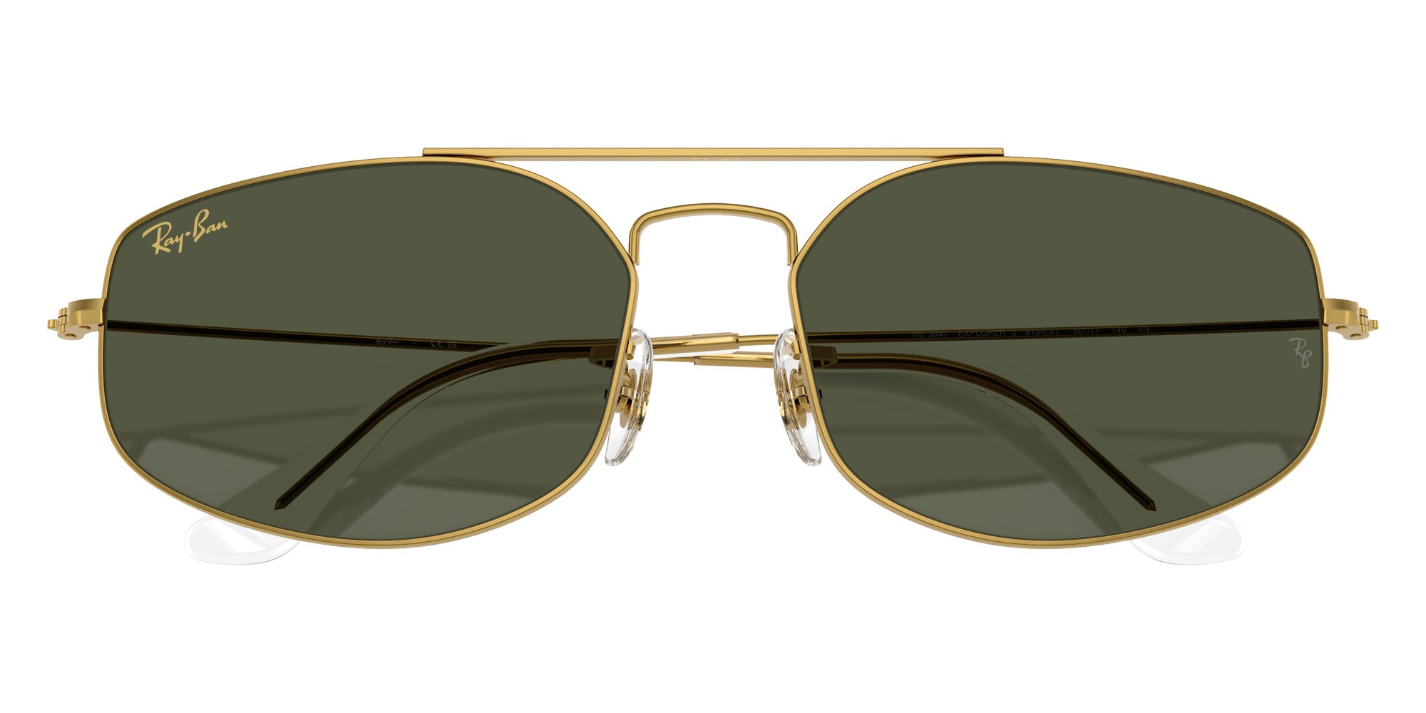 Ray-Ban® RB3845 RB3845 919631 60 Sunglasses - Legend Gold