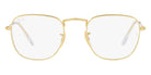 Ray-Ban® Frank RB3857 RB3857 001/GH 51 - Arista with Gray lenses Sunglasses