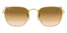 Ray-Ban® Frank RB3857 RB3857 919931 51 - Black with G-15 Green lenses Sunglasses